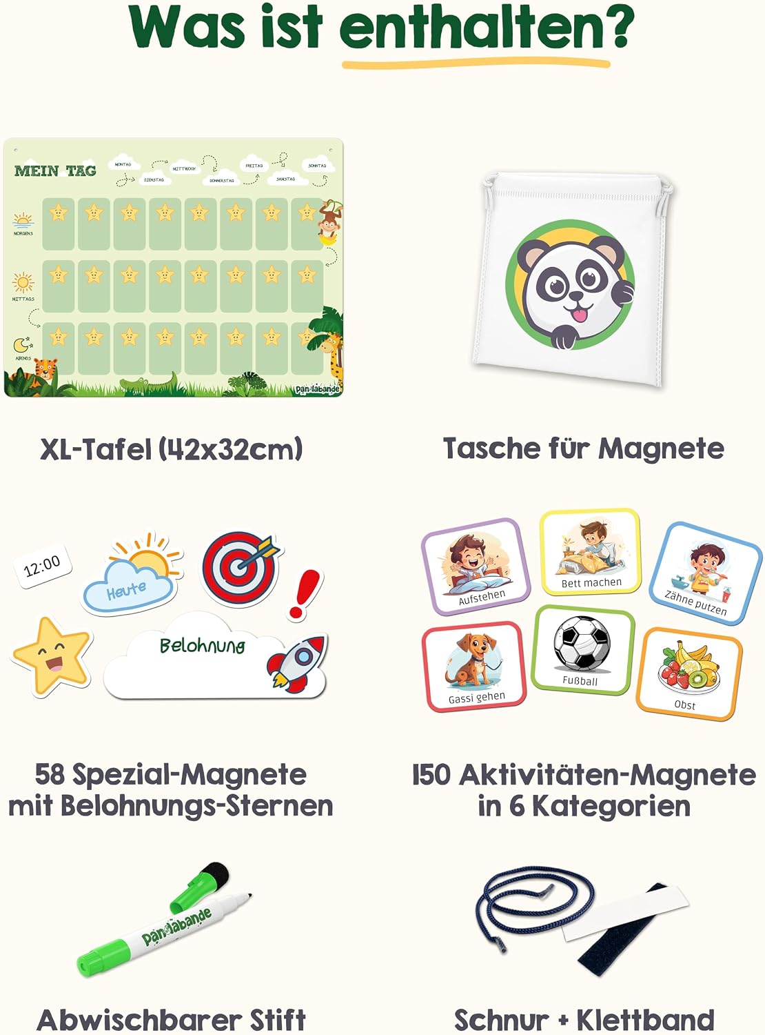 Magnet, Magnetset, Kinderprodukt, Lernspiel, Aufkleber-Set
