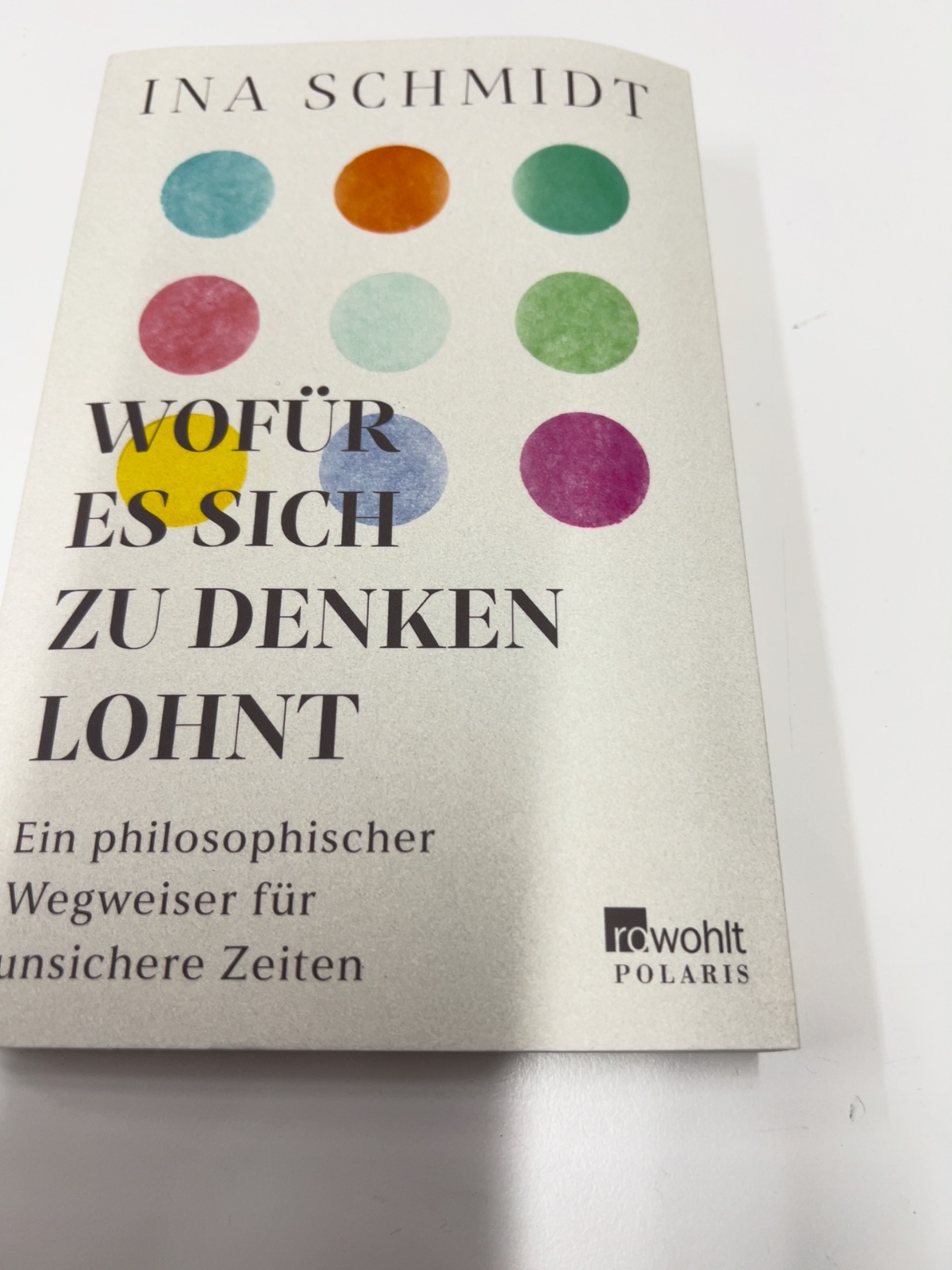 Buch, Philosophie, Titel, Wofür es sich zu denken lohnt, Polaris