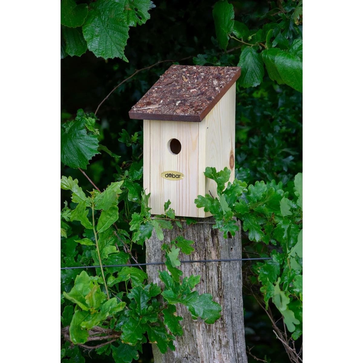 vogelhaus, vogelfutterhaus, holz, garten, rohrdach