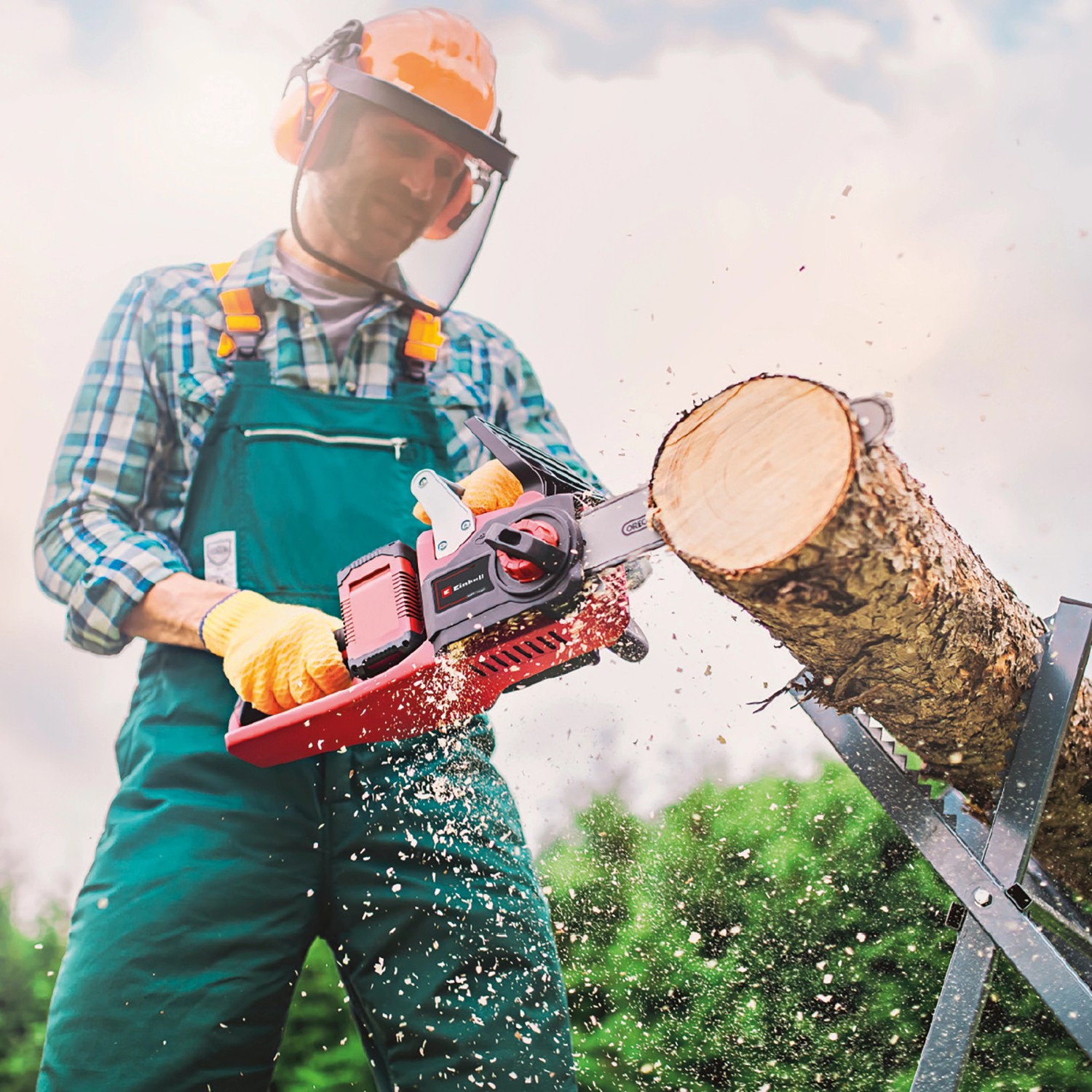 Einhell Power X Change Akku Kettensäge GP LC 36/35 Li Solo ohne Akku und Ladegerät