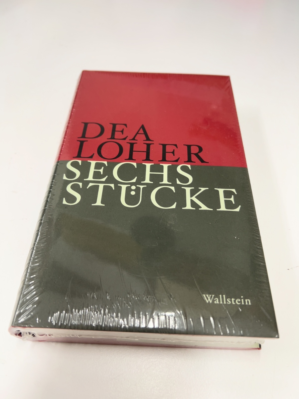 Buch, Hochglanzcover, Dekonstruiertes Layout, Hardcover, Wallstein Verlag