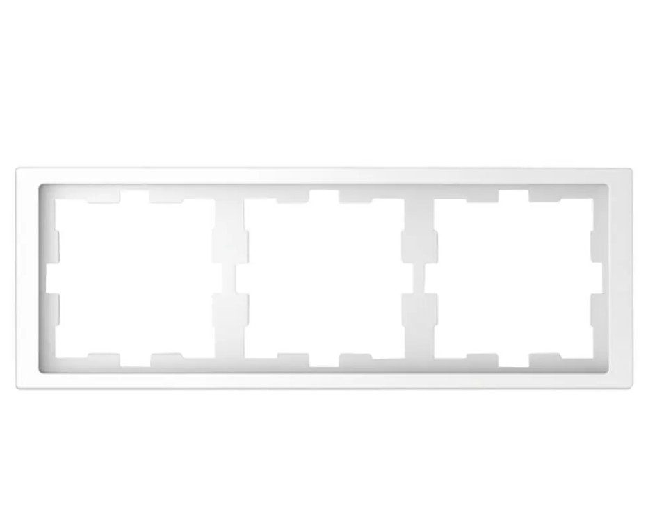 Merten System Design Abdeckrahmen D-Life MEG4030-6535 Lotosweiss