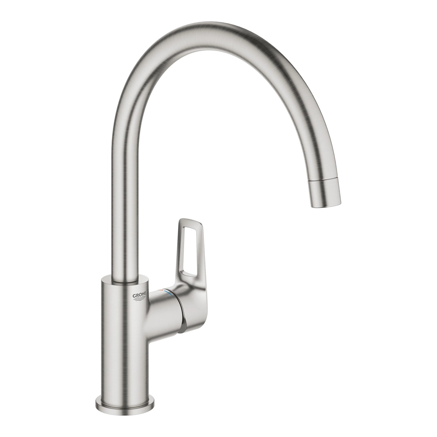 Grohe QuickFix Einhand Spültischarmatur Start Loop Supersteel