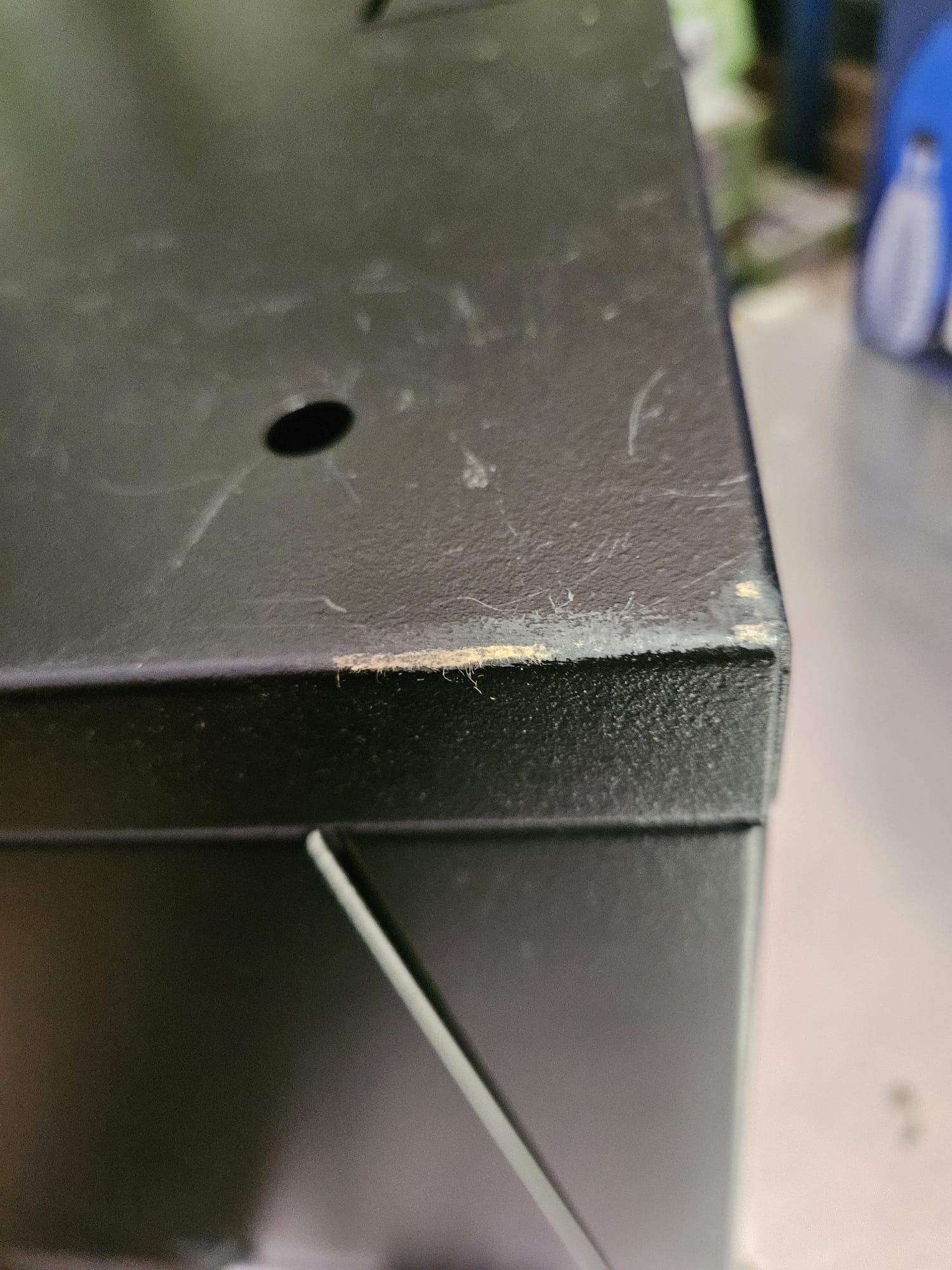 HMF Netzwerkschrank Serverschrank 19 Zoll 9 HE schwarz #2751
