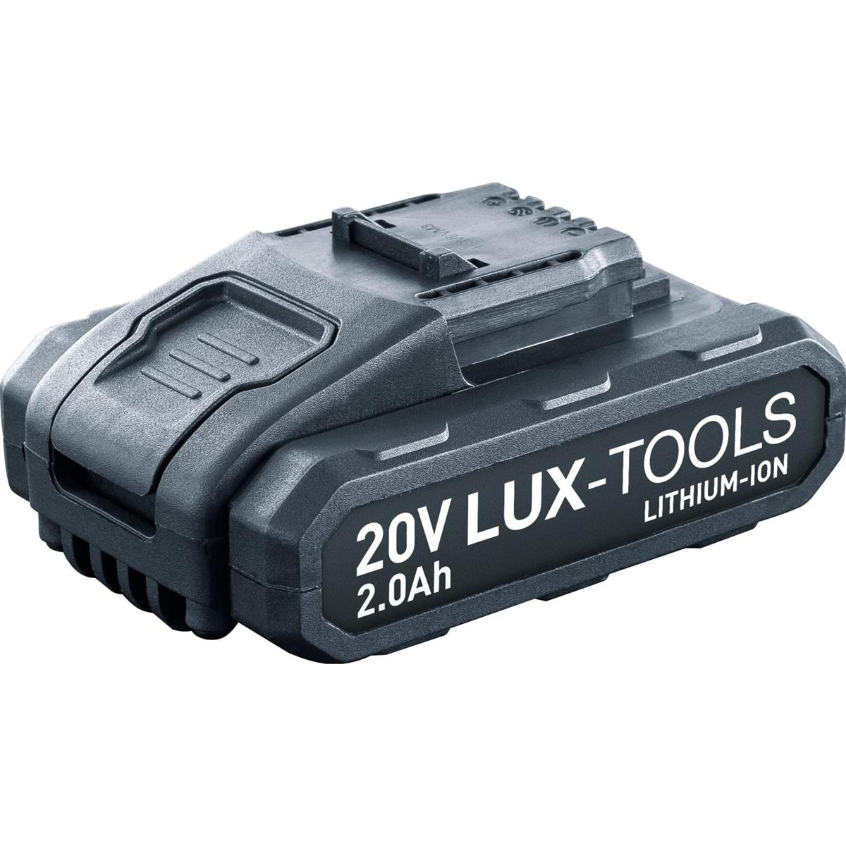 Zuverlässige Energie für Ihr Werkzeug: Der LUX Akku (20 V Li-Ion)