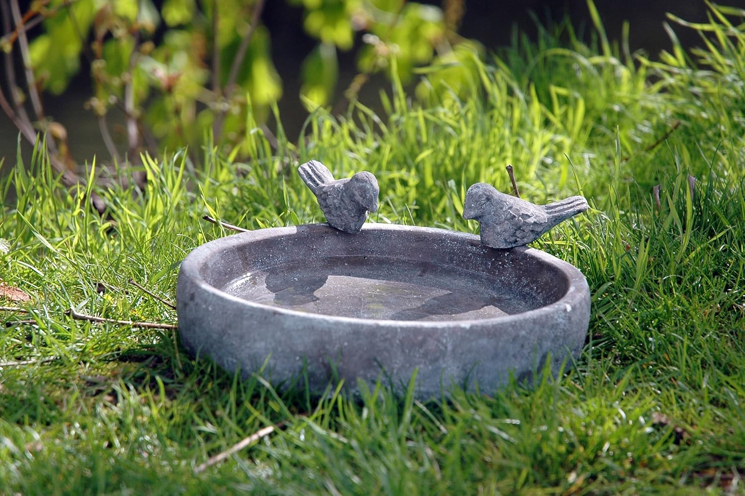 Vogeltränke Keramik Pool Oase Vogelbad - Dobar Wassertränke für Vögel