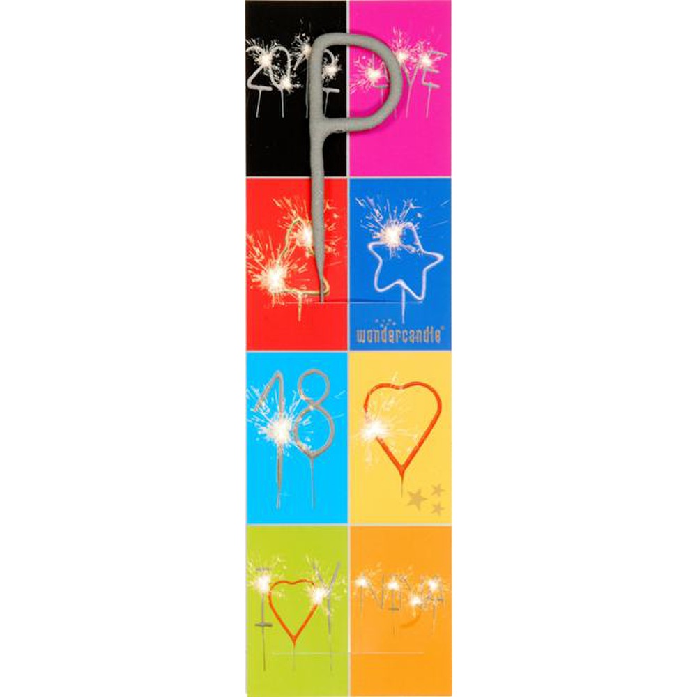 Wondercandle Buchstaben A - Z Wondercandle P