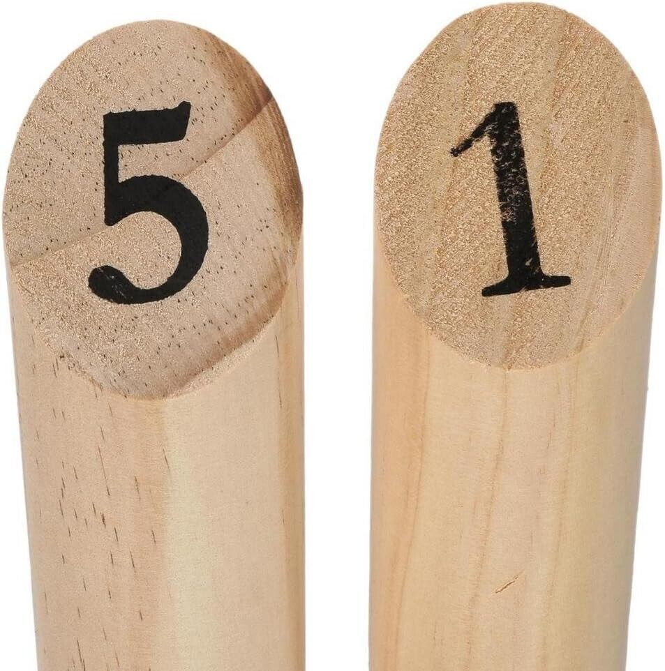 Betoys nordisches Holzkielspiel Dieses finnische Spiel enthält 12 Kegel