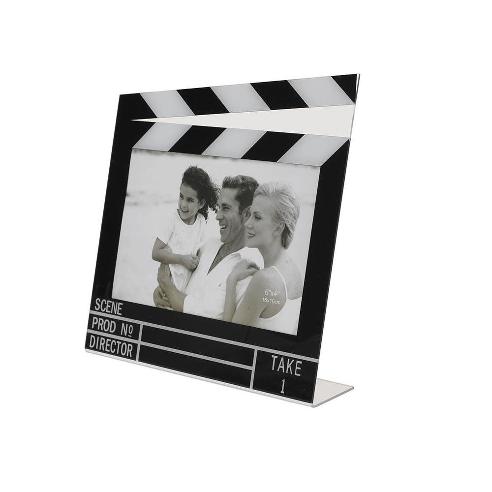 Bilderrahmen FILMKLAPPE 14,5 x 9,5 cm