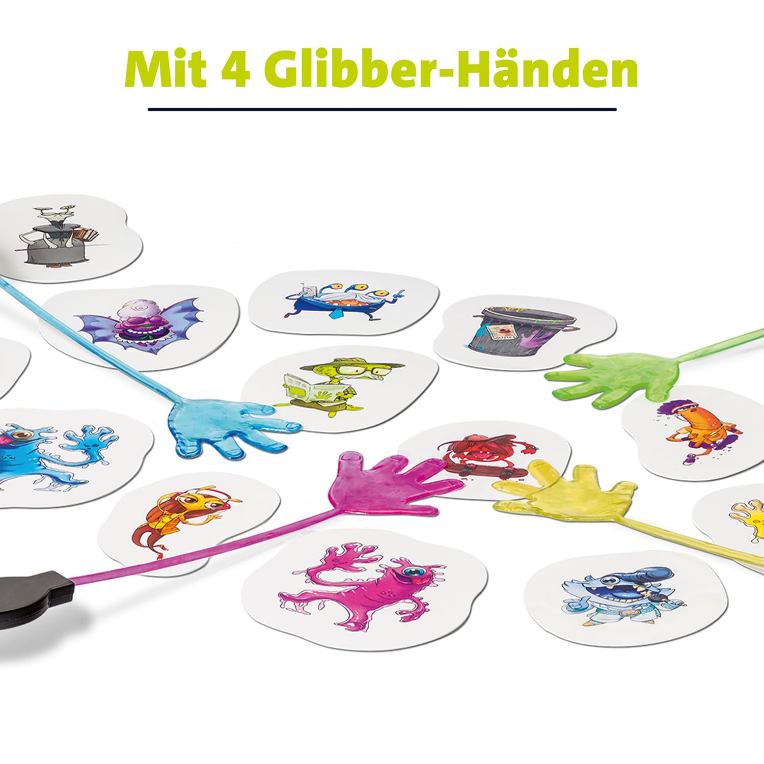 Ravensburger 213535 Kinderspiel Monsterstarker Glibber-Klatsch Familienspiel