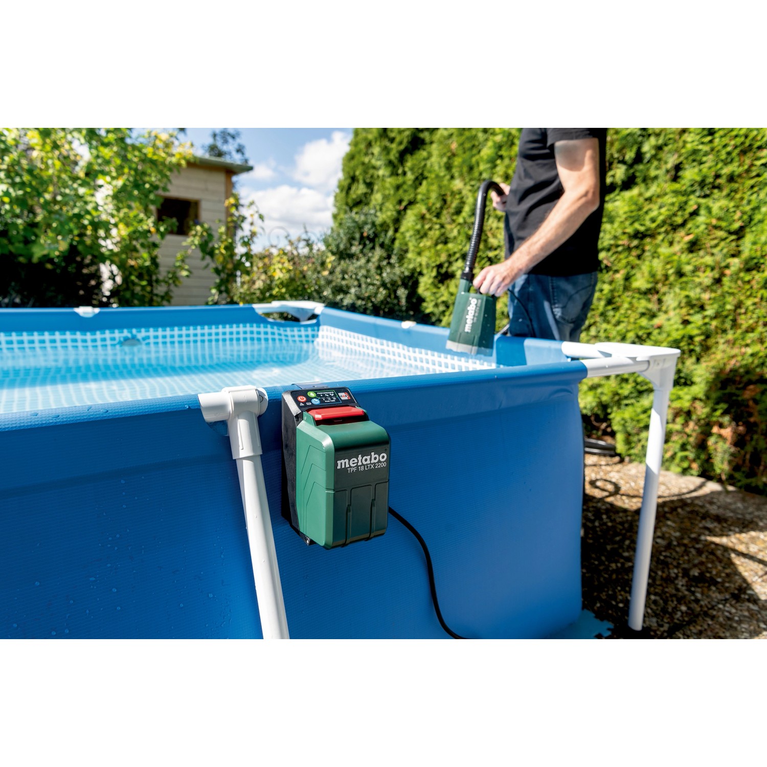 metabo Akku Tauch und Regenfasspumpe TPF 18 LTX 2200 solo ohne Akku und Ladegerät