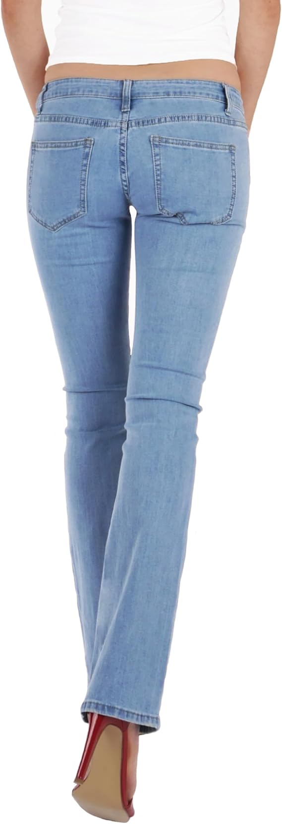 Fraternel Damen Jeans Hosen Bootcut Hüftjeans Gr. 38/M