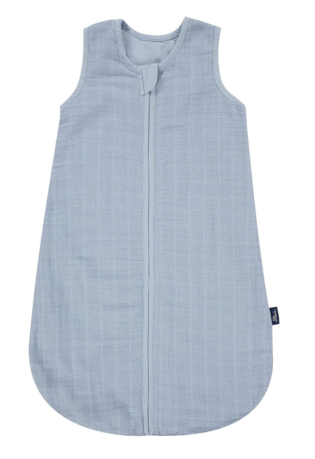 ALVI 421311031 Mull Schlafsack TOG 0,5 uni hellblau 90 cm
