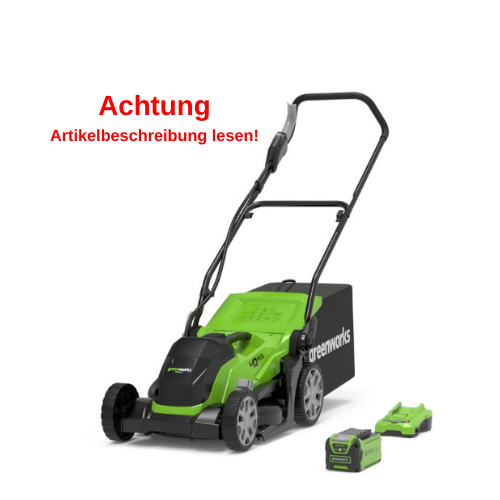 Greenworks Akku-Rasenmäher-Set G40LM35K2 KIT 40V #E666