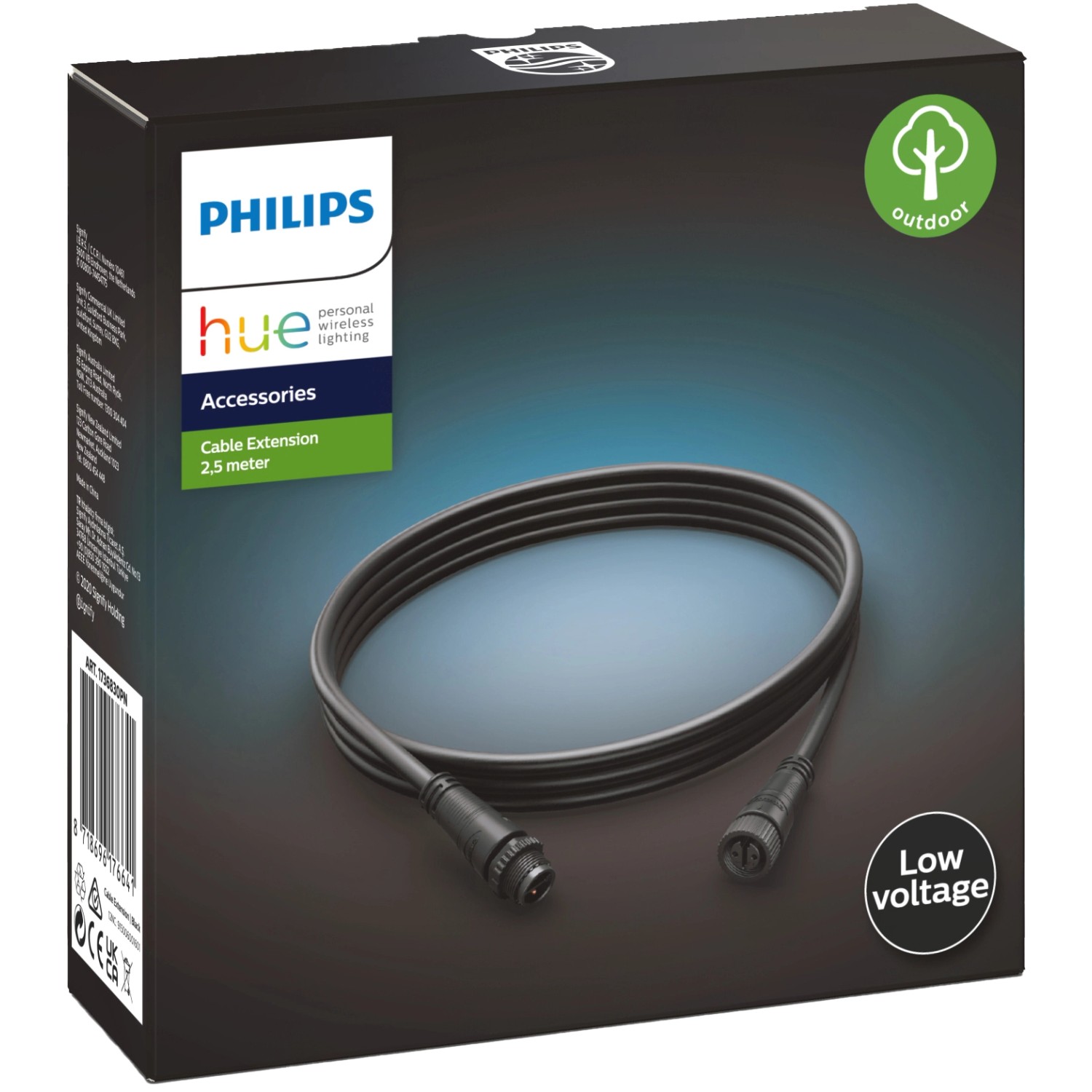 Philips Hue Outdoor 2,5 m Verlängerungskabel