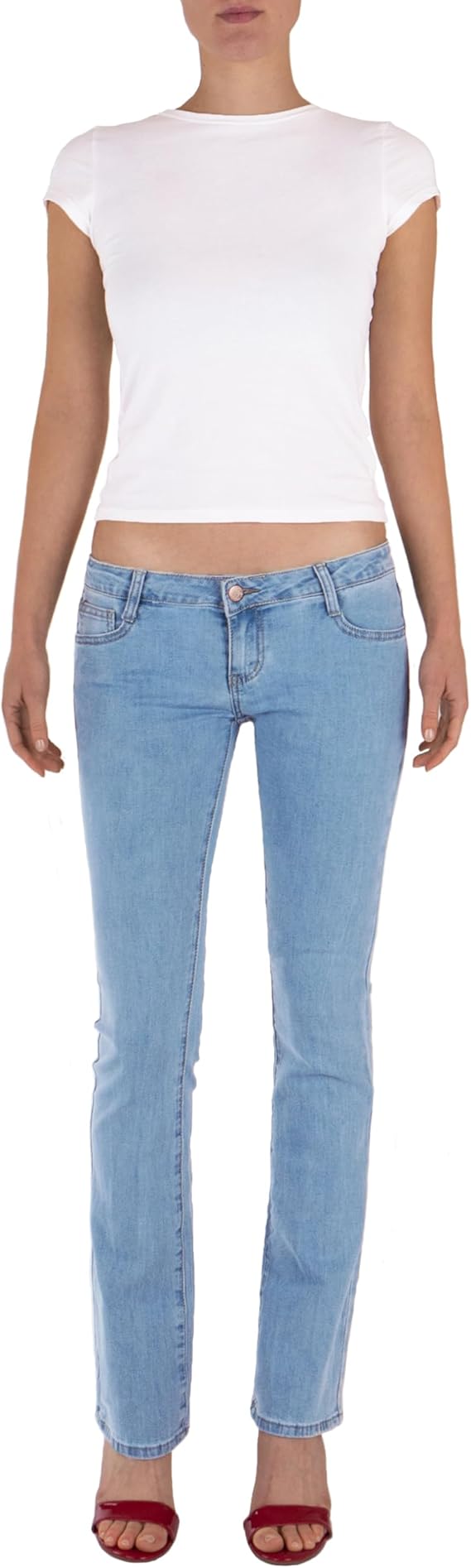 Fraternel Damen Jeans Hosen Bootcut Hüftjeans Gr. 38/M