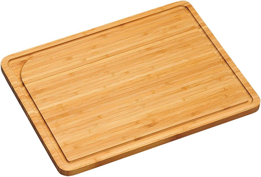Kesper 58122 Schneidebrett 40x30x1,6cm Bambus Küchenbrett