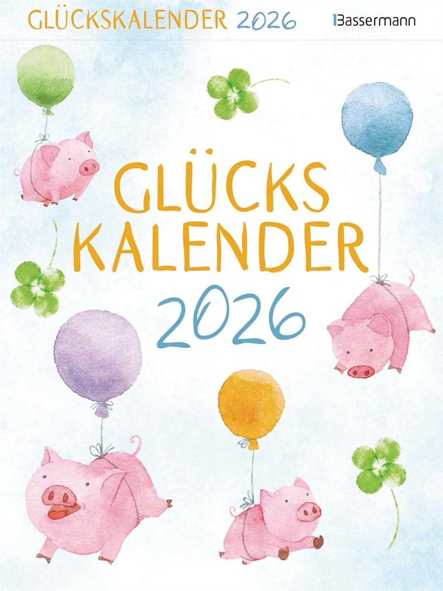 kalender, glücksagenda, porklipt, jahreskalender, deko