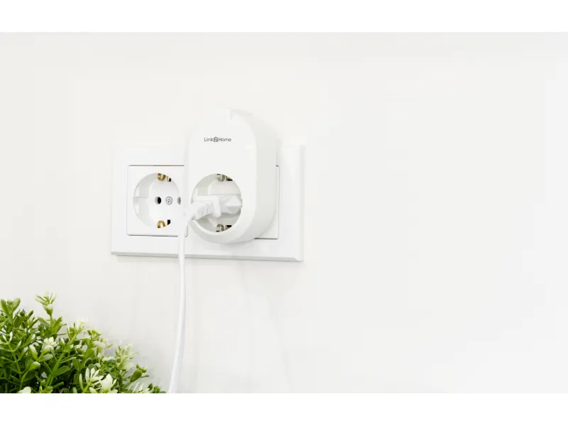 Link2Home WiFi Steckdose & Zeitschaltuhr Weiß