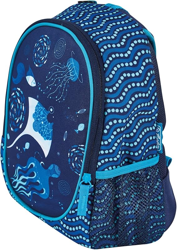 herlitz Kinderrucksack Kindergarten Rucksack Tasche blau Rookie