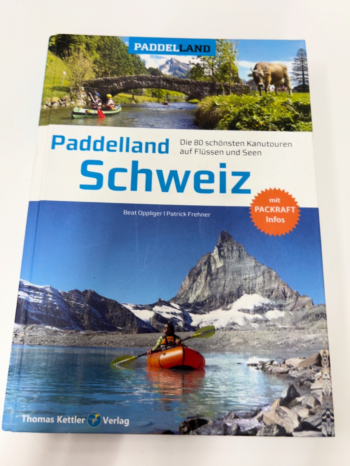 Paddleland, Schweiz, Buch, Kanu-Kajak, Reisen