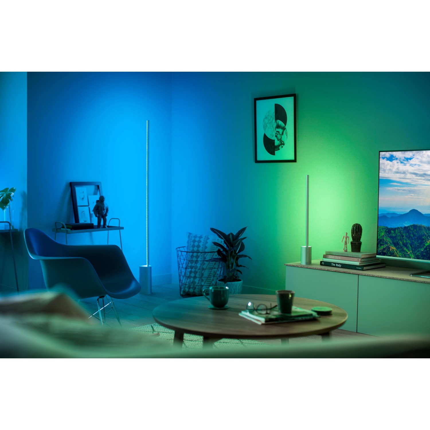 Philips Hue Stehleuchte Gradient Signe Weiß