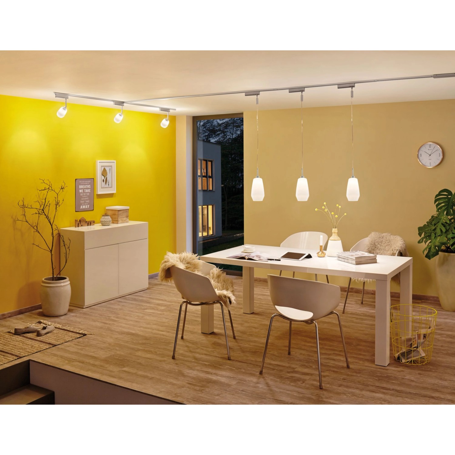 Paulmann Smart Home Zigbee URail Spotadapter 0 50W Chrom matt An/Aus/Dimmen