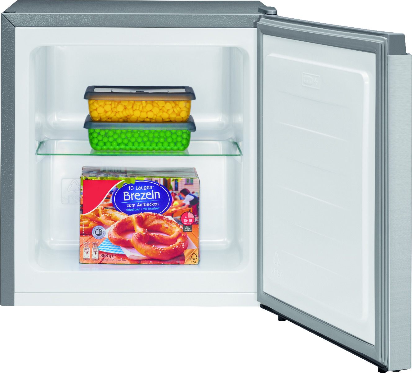 Bomann Gefrierbox GB 7246 Edelstahl-Optik