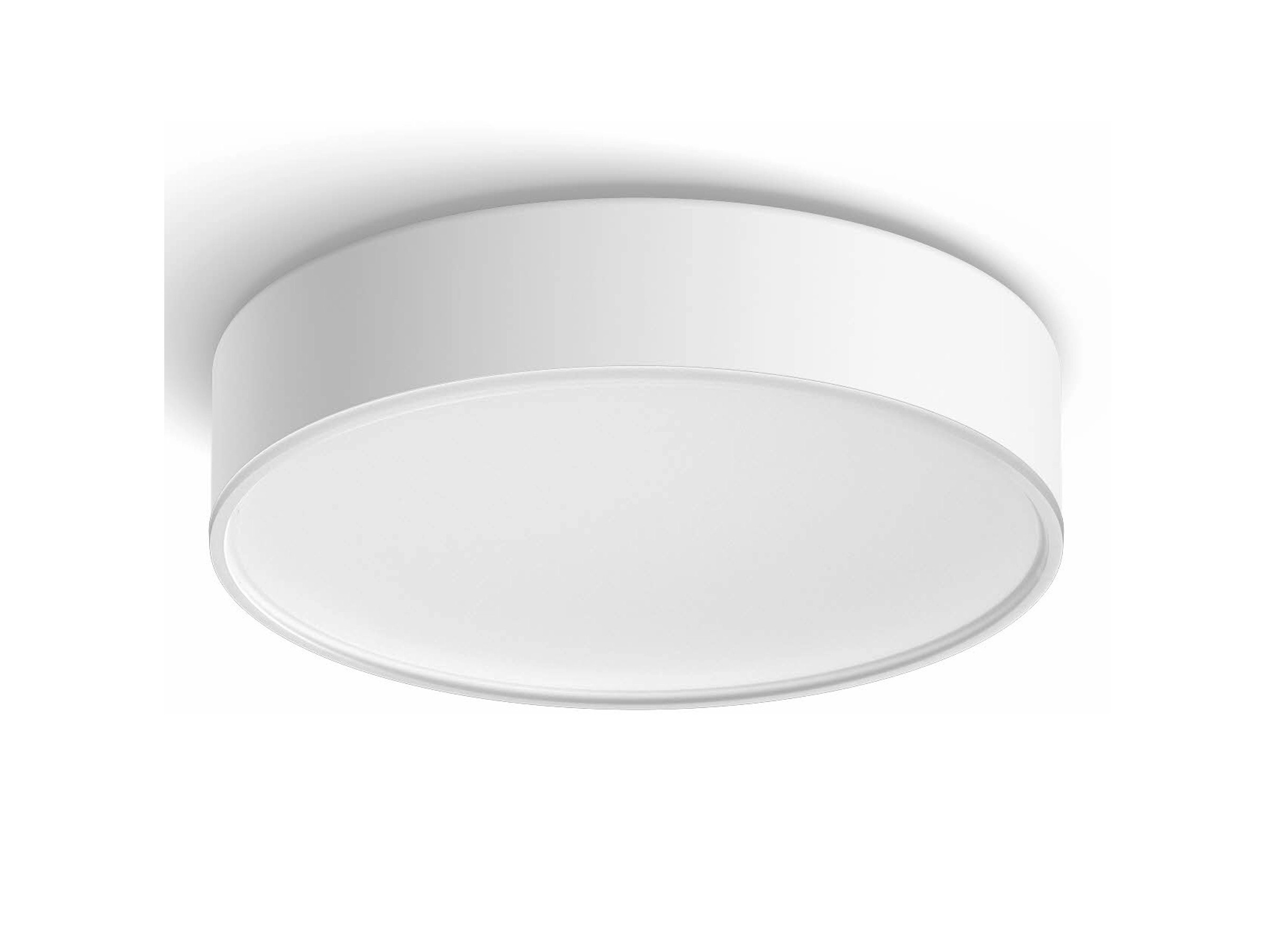 Philips Hue Deckenleuchte White Ambiance Enrave Weiß 950 lm rund inkl. Dimmer