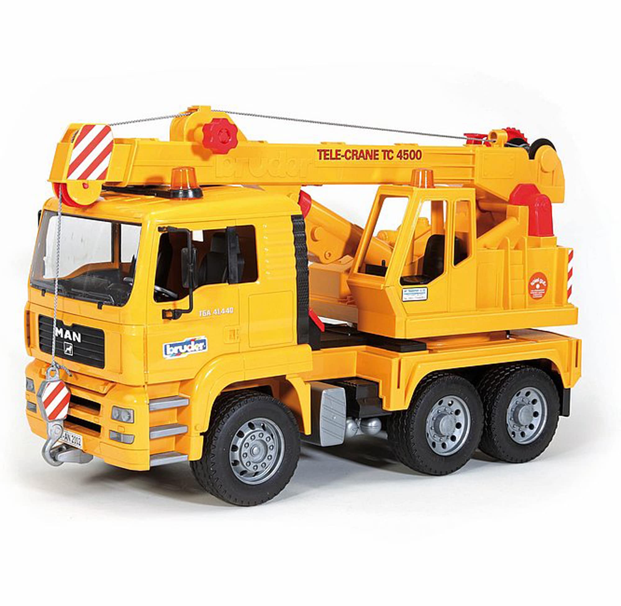 bruder 02754 Man TGA Kran-LWK Lastwagen Laster Kranwagen Baufahrzeug Baustelle Spielzeug 1:16