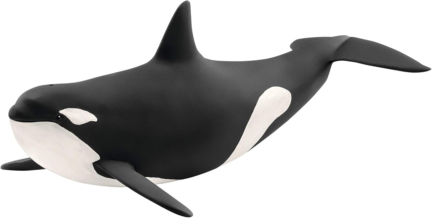 schleich WILD LIFE 14807 Realistische Orca Killerwal Tierfigur Orca Killerwal Tiere Spielzeug