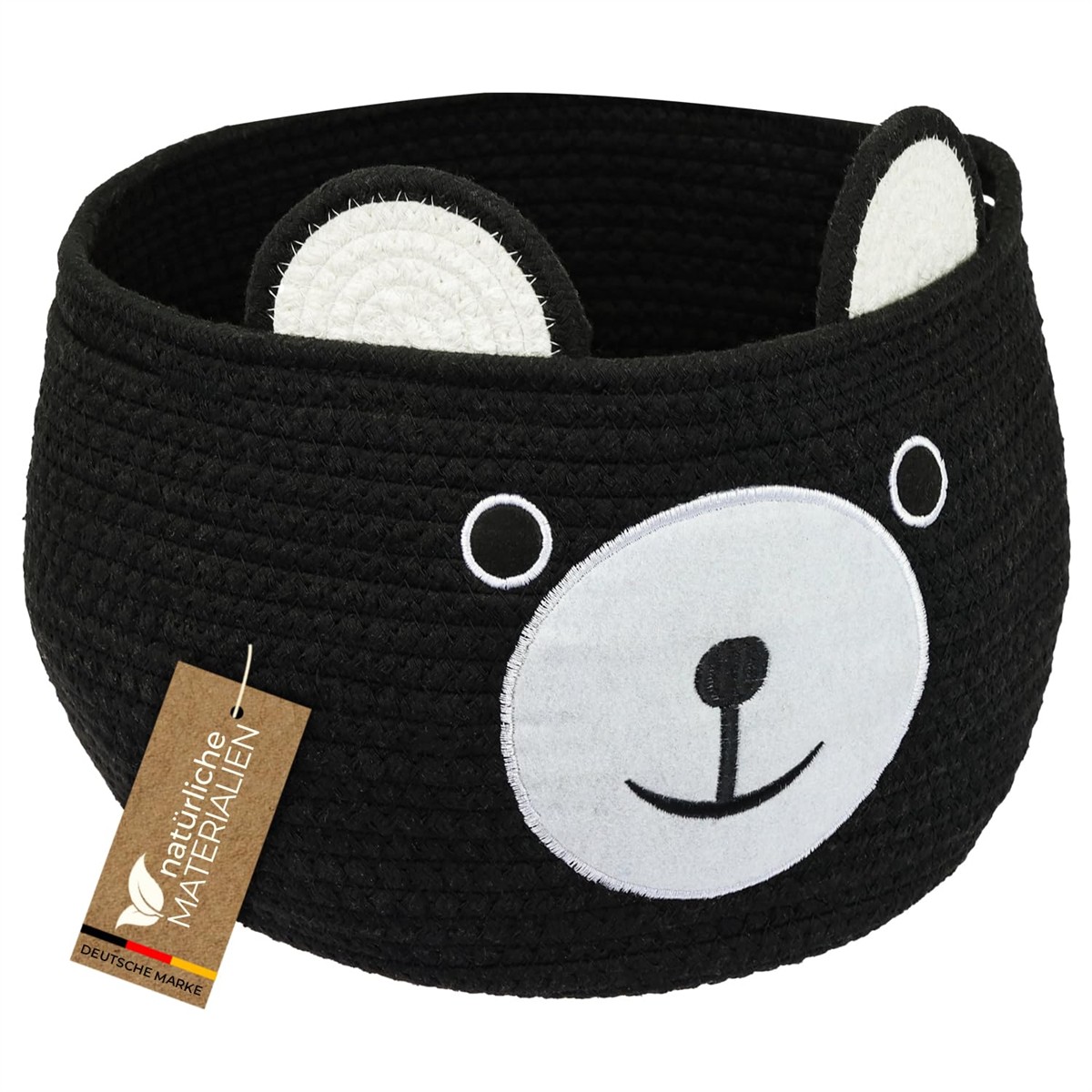 Schmuckband, Kinderarmband, Teddy-Ohr, Strickband, Naturmaterialien