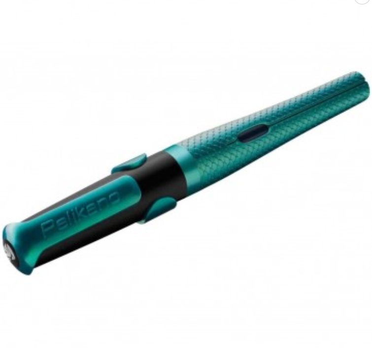 PELIKAN Füller Pelikano DRAGON green Feder M für Rechtshänder