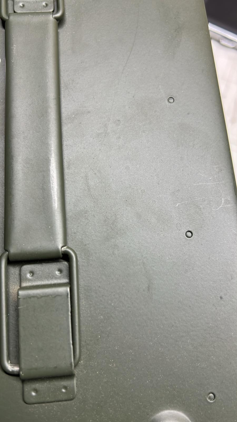 HMF Munitionskiste US Ammo Box Metallkiste 30cm #1654