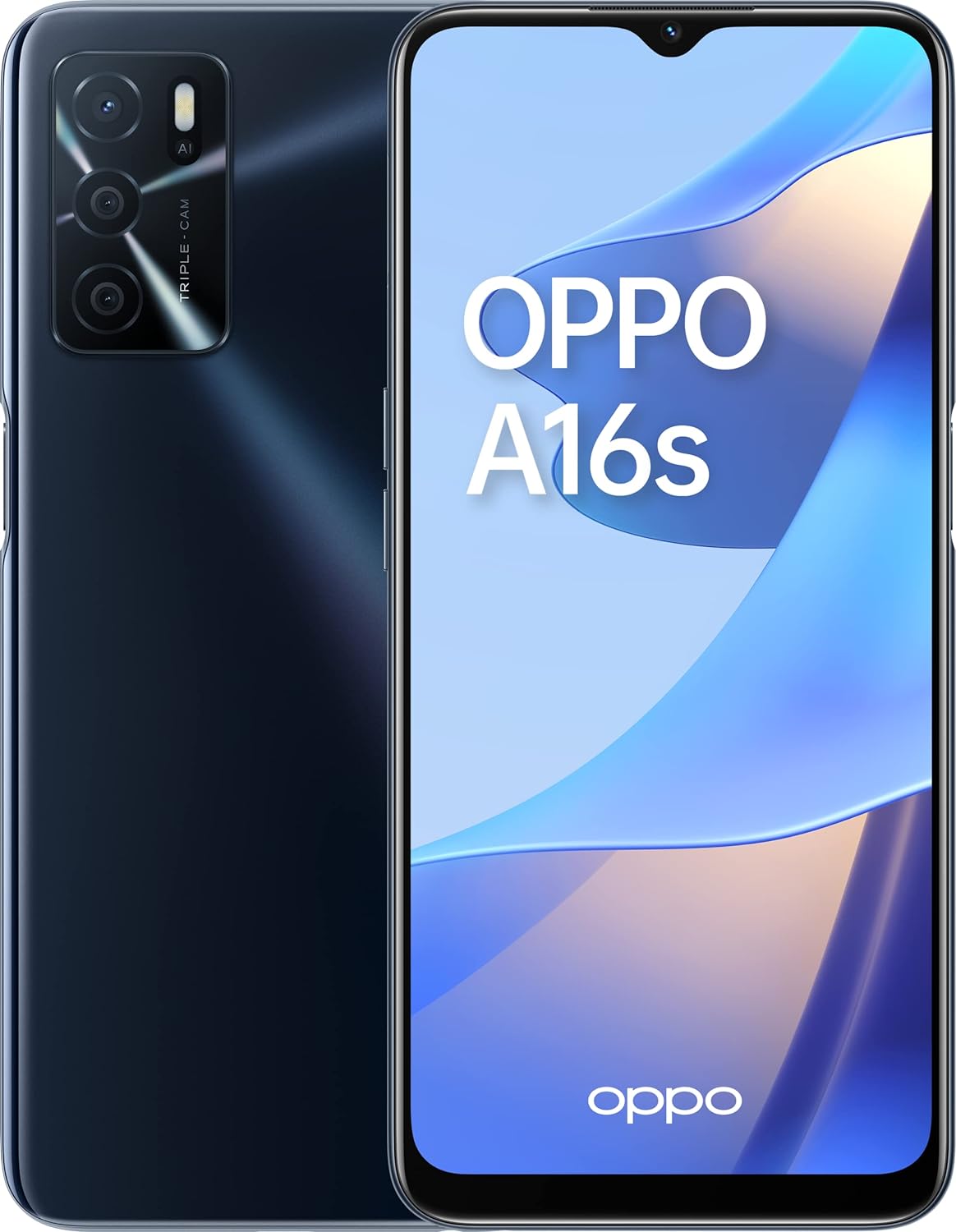 Oppo A16s 64GB schwarz Dual SIM Smartphone 64GB