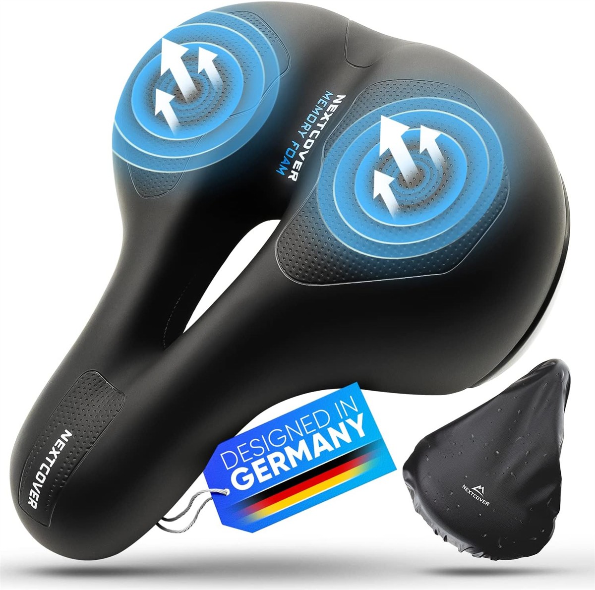 Nackenmassage, Luftkissen, Rückenmassage, Massagekissen, Reisebezug