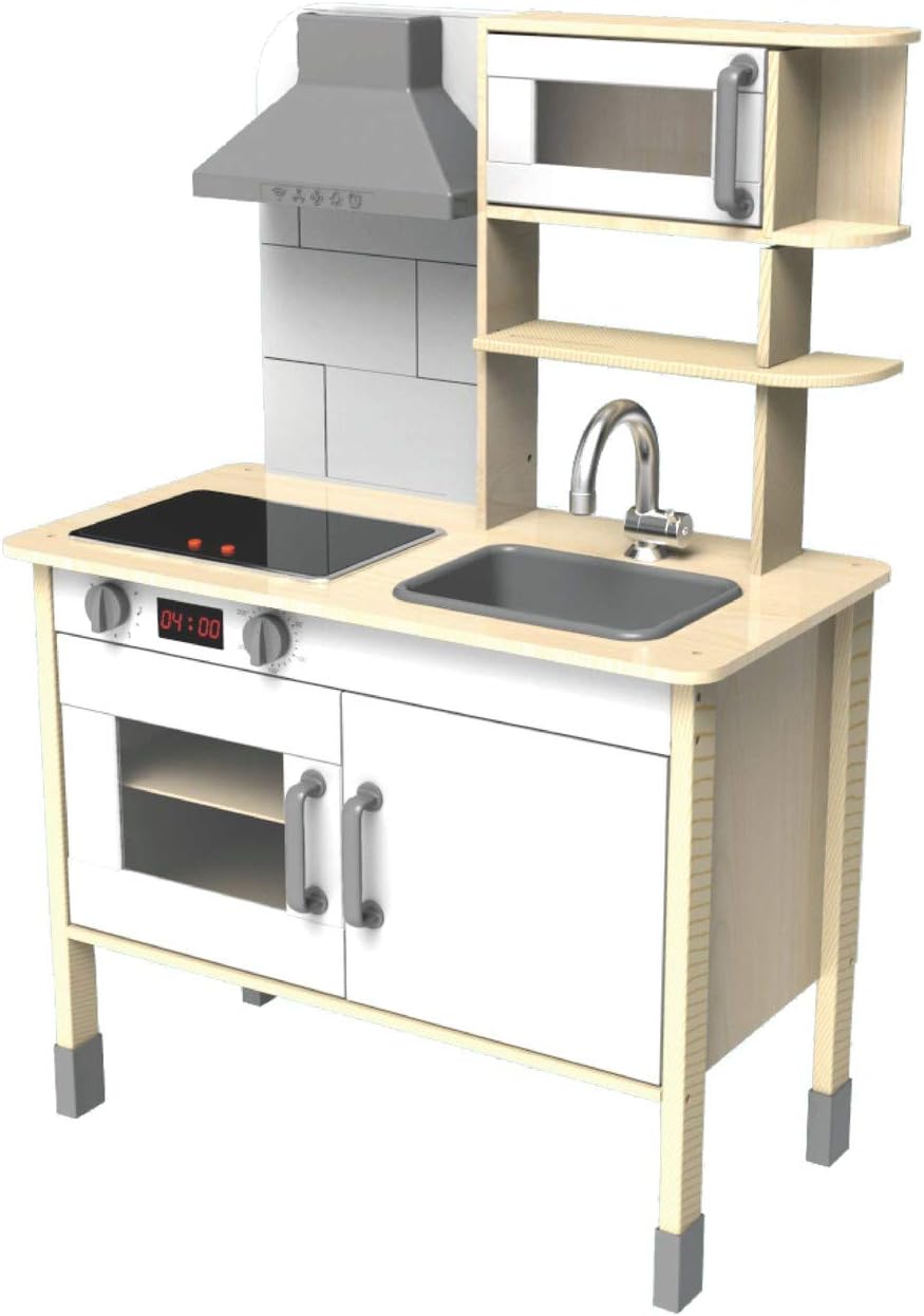 Eichhorn Spielküche Holzspielzeug Spielen Kinder Lernen Holz Haushalt Kochen