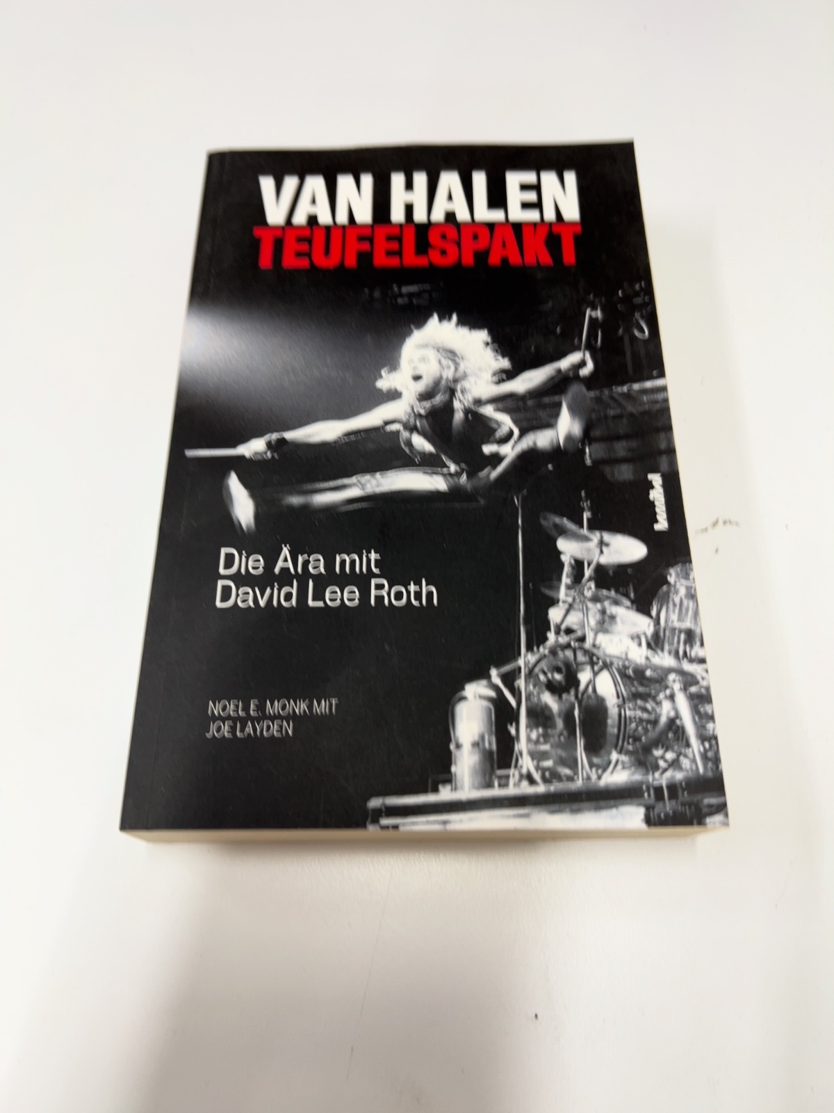 Konzertheft, Van Halen, Die Ara mit David Lee Roth, Schlagzeug, Schwarzweiß