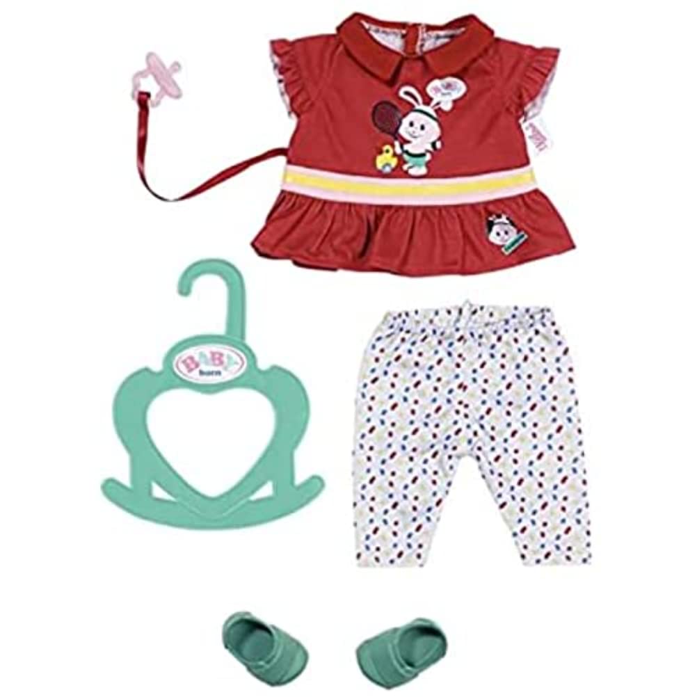 BABY born 831885 Little Sport Outfit Set mit Shirt