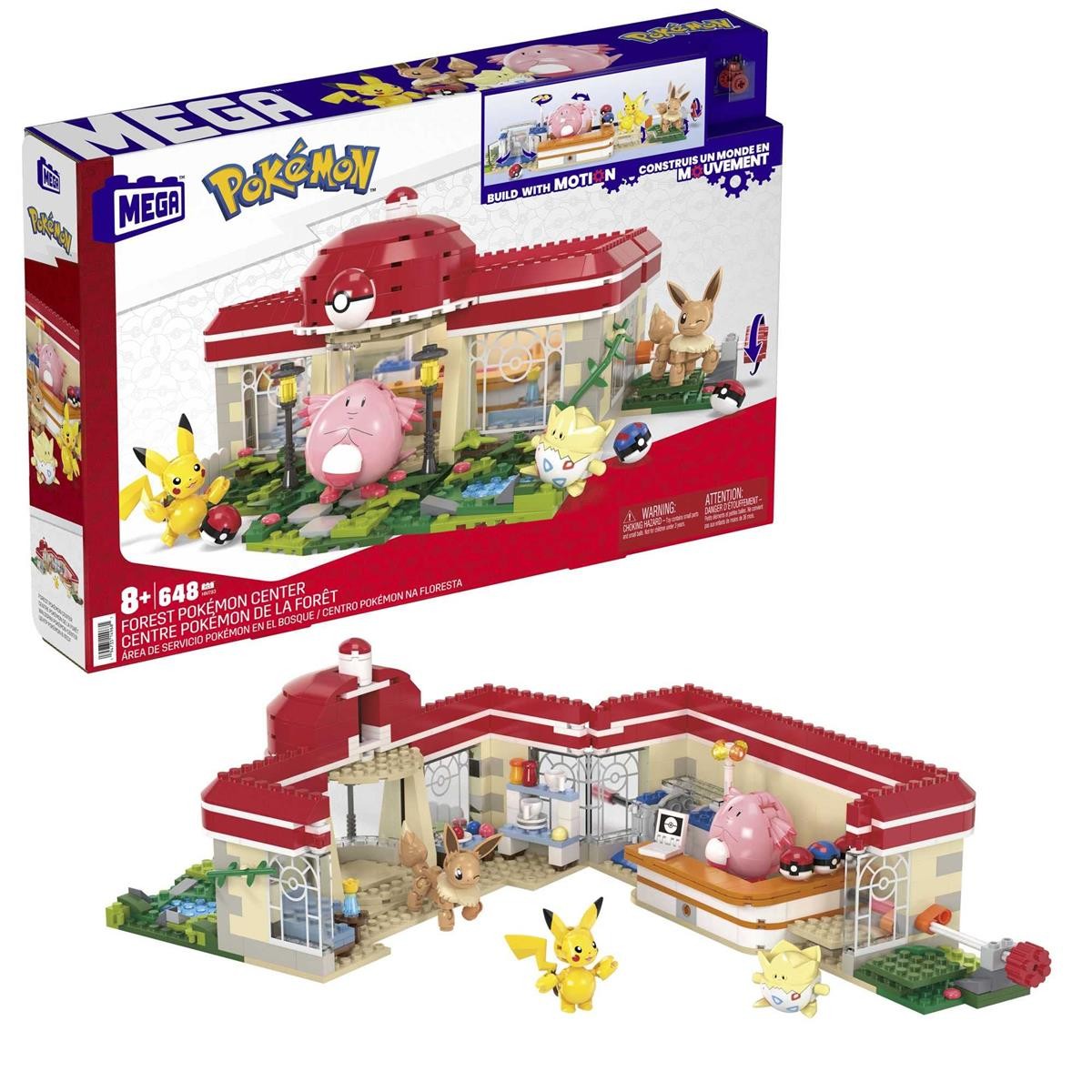 Pokémon, LEGO-Set, Bausteine, Waldzentrum, Pikachu