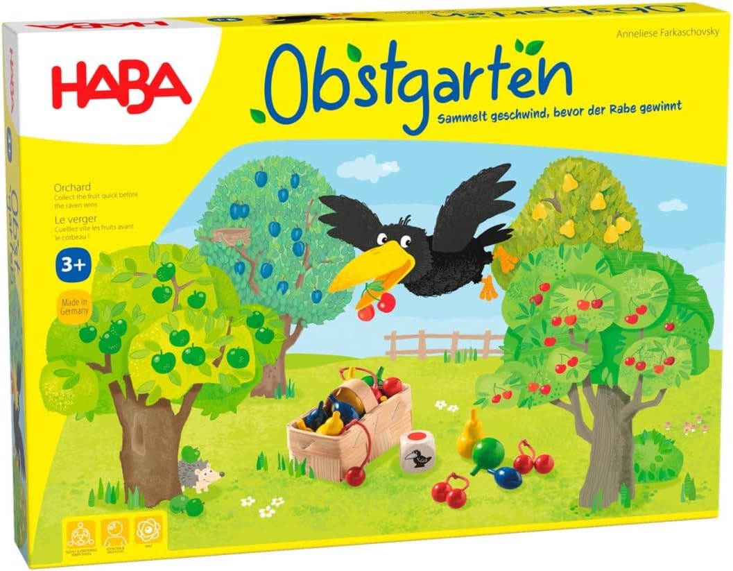 HABA Obstgarten Großes Brett- und Würfelspiel