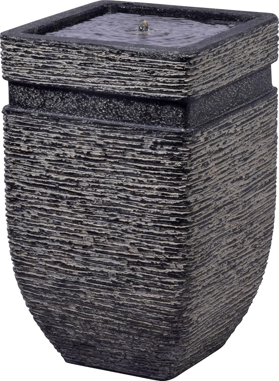 terracotta, vasen, quadratisch, struktur, dunkel