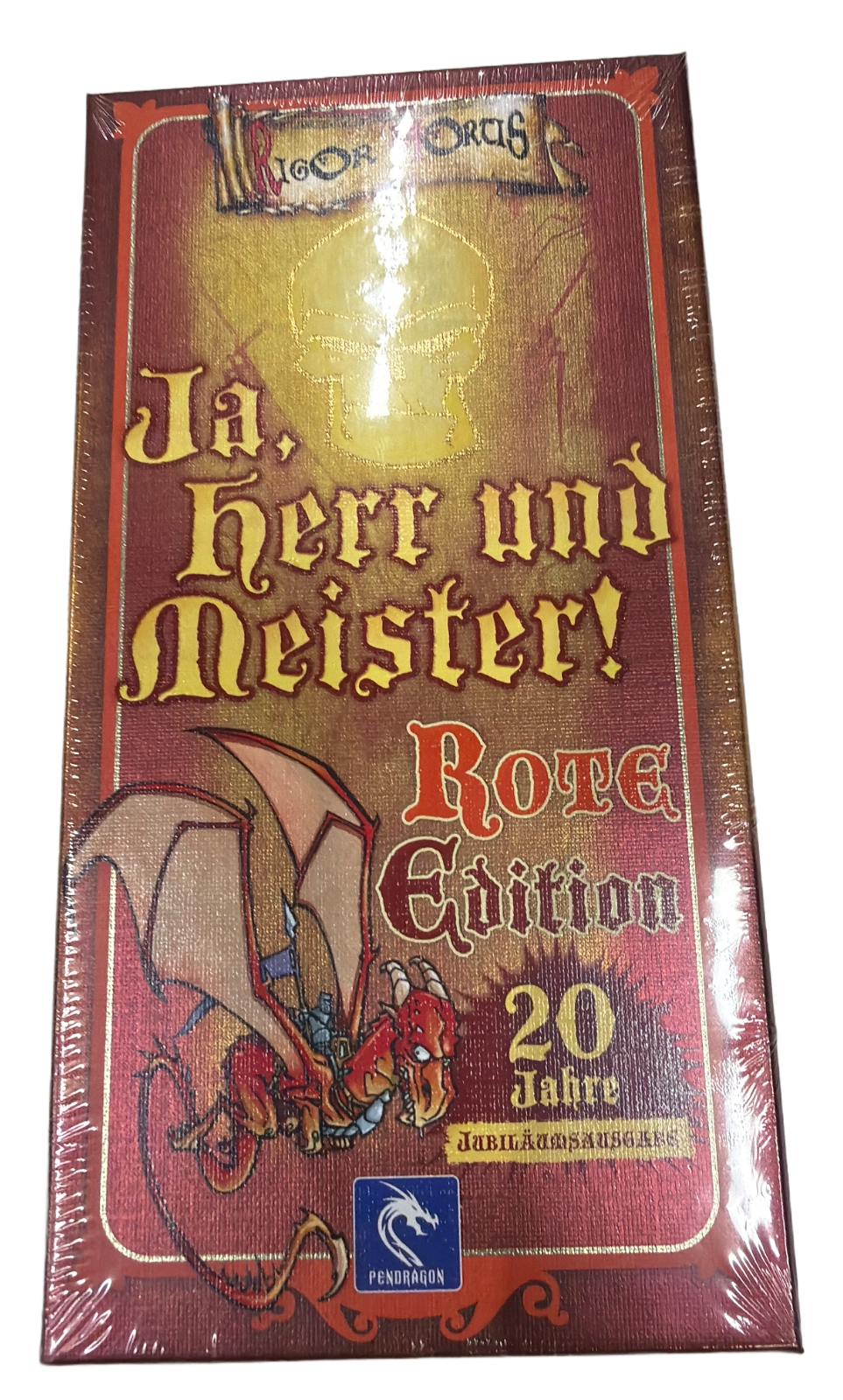 Pendragon Games Ja, Herr und Meister! Rote Edition Brettspiel Partyspiel