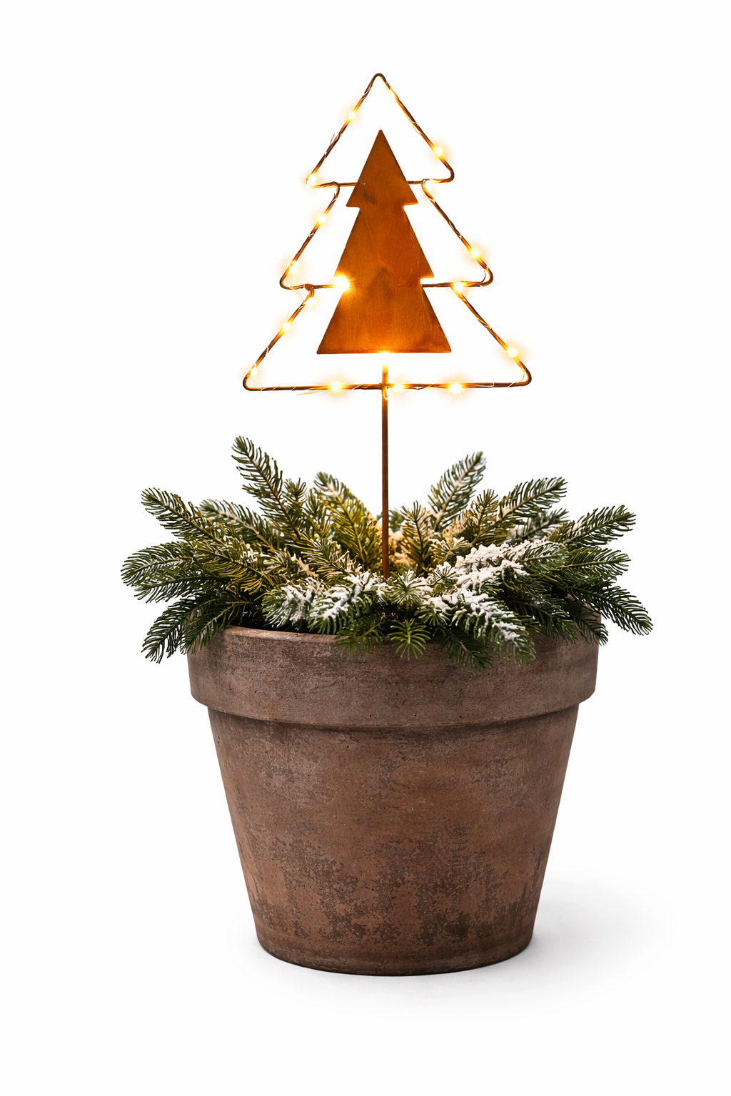 LED Gartenstecker Tanne 106 cm Outdoor