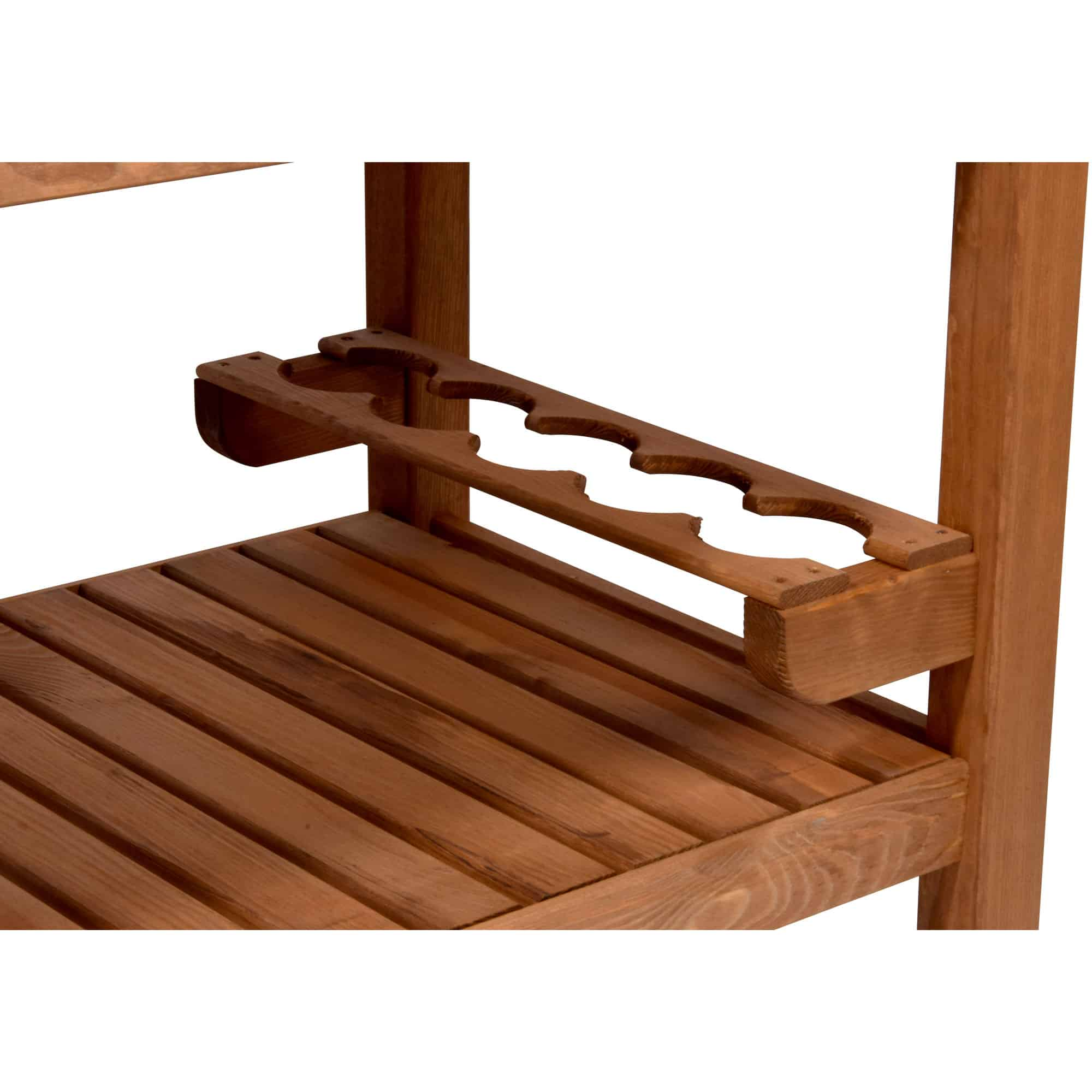 Dobar Rollbarer Beistellwagen für den Garten