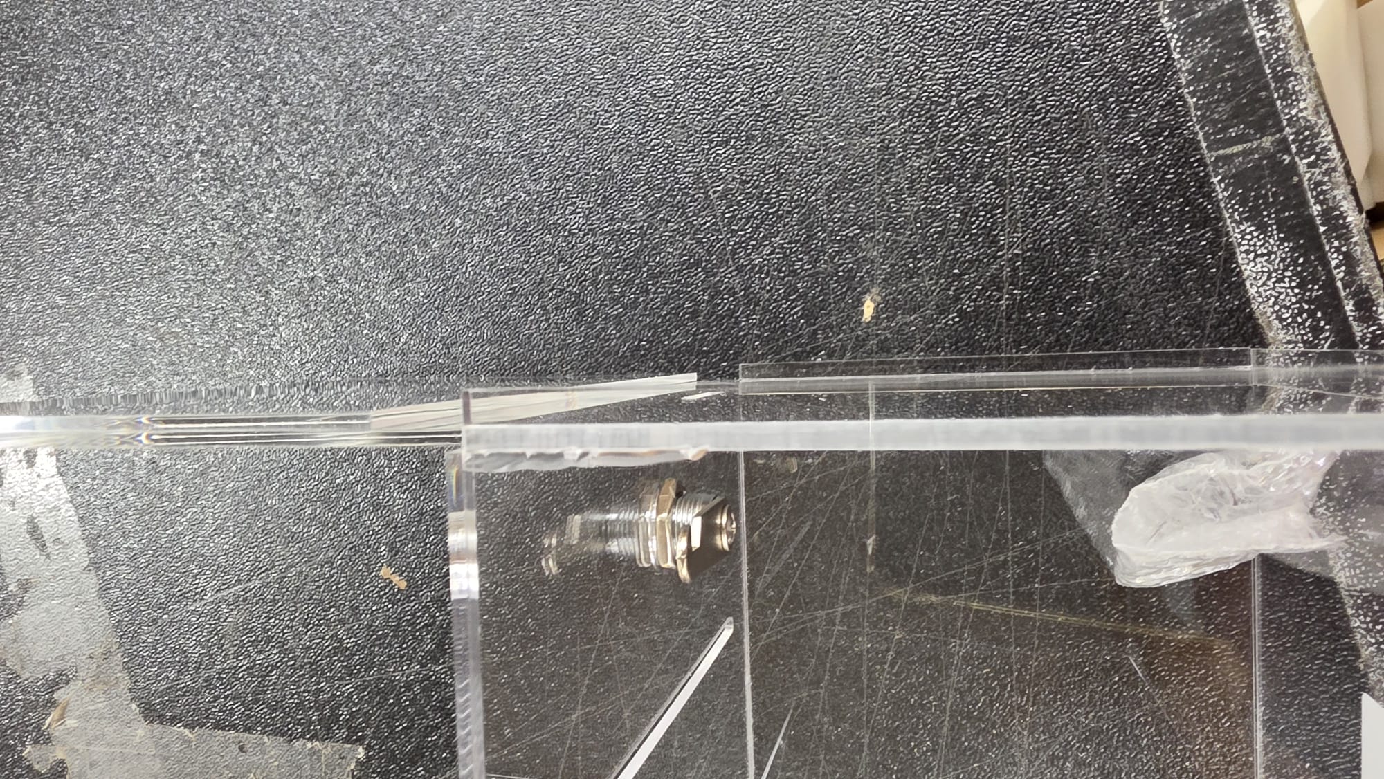 glass rod, klarer glasstab, transparenter stab, laborgerät, plastikständer