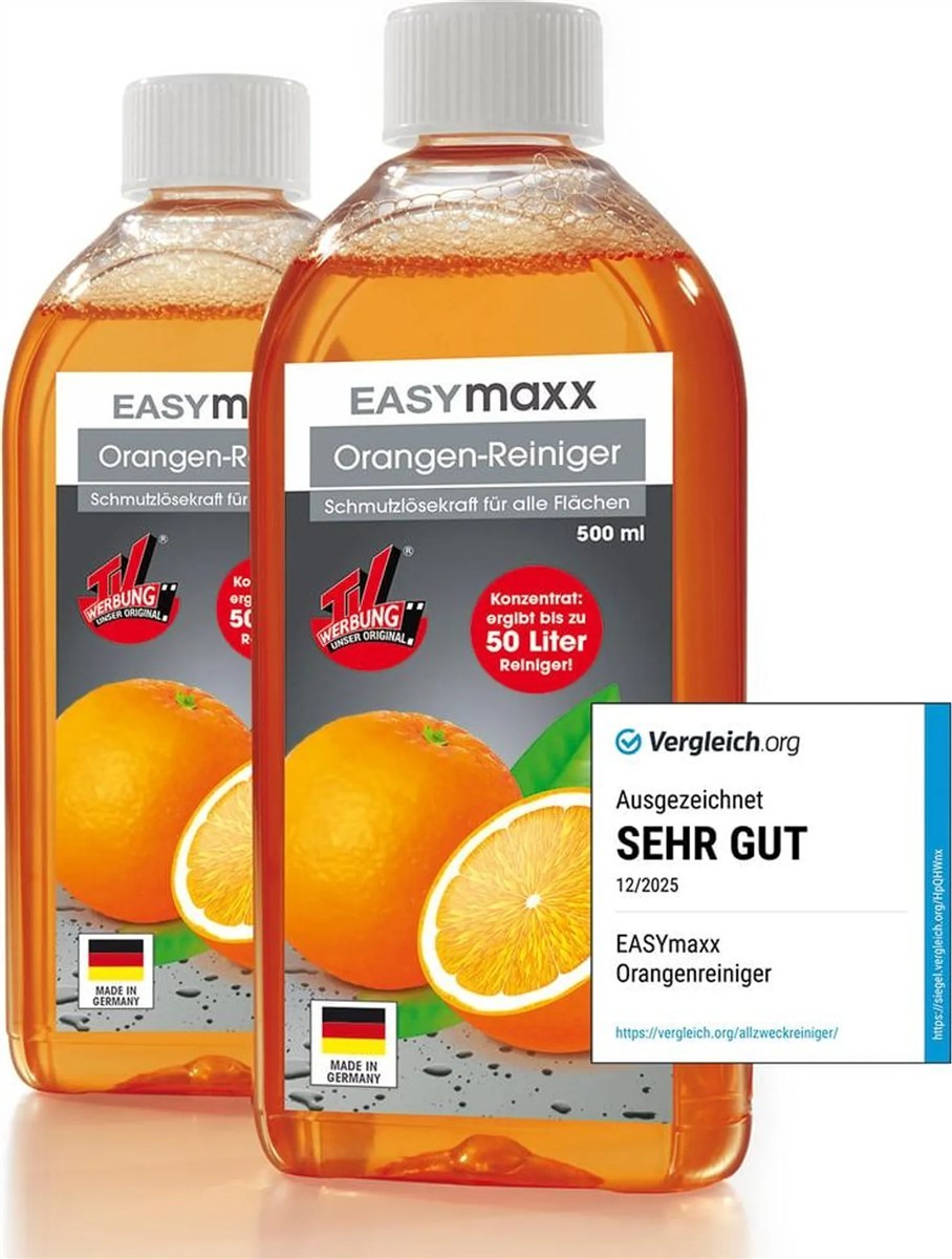 Orangenreiniger, Schmutzlösekraft, Konzentrat, 500 ml, Made in Germany